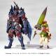 Revoltech Hunter Male Swordsman Glavenus Series - Monster Hunter