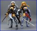 Revoltech Wandering Warrior Reina 2P Color - Queen's Blade