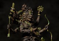 Revoltech Kongou Yasha Myouou (Version bois) - ND