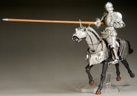 Revoltech Armure équestre gothique du XVe siècle argent - ND