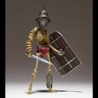 Revoltech Combattant au casque de poisson Mirmillone - Version intégrale en couleur - ND