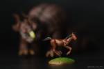 Revoltech Baragon - Frankenstein vs. Baragon