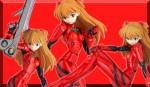 Revoltech Mini Fraulein Asuka - Neon Genesis Evangelion