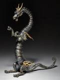 Revoltech Takeya Style Jizai Okimono - Dragon - Iron Rust Look Edition - ND